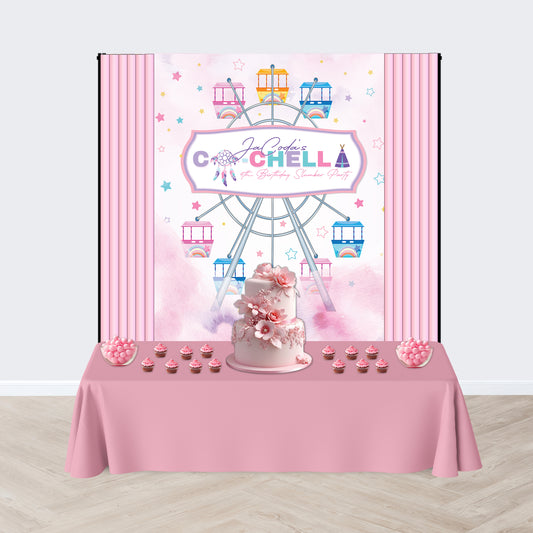 Custom  Vinyl Backdrop - (Design, Print & Ship)