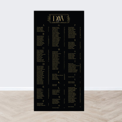 Seating Chart (Print, Design, Ship)